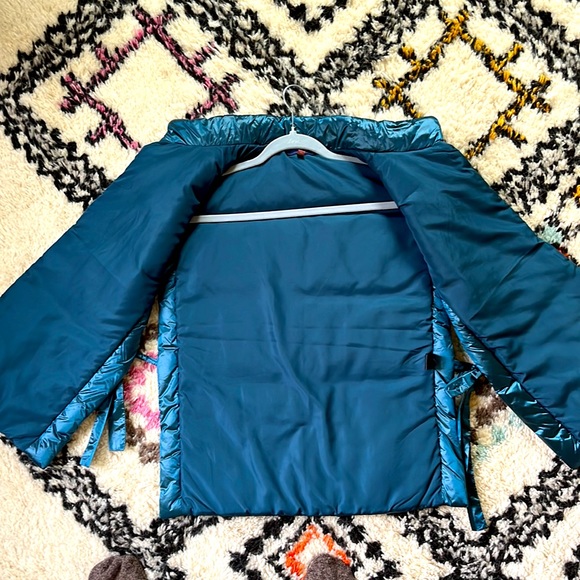 Anthropologie Pilcro Adjustable Puffer Vest - One Size - Peacock - Picture 5 of 7